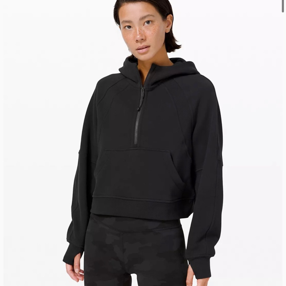 Oversized Scuba Crop M/L Black